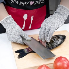 1 Pair Metal Mesh Butcher Anti-cut Glove Stab Resistant Safety Gloves Kitchen