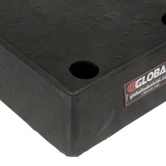 Global Industrial Molded Rubber Bumper 12″W x 13″L x 4″H