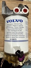 OEM Volvo 8159975 Diesel Engine Water Separator Fuel Filter w/ Sensor
