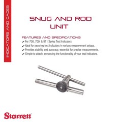 Snug and Rod Unit for 708, 709, & 811 Series Test Indicators -…