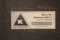 Deltaware Research MX-1 Microscale Air-Sensitive Chemistry Glassware Kit Rare