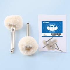 AZDENT Dental Polishing Brushes Wheel RA Goat Hair/Felt/Cotton/FX Contra Angle