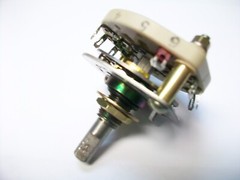 OAK 3 POSITION 2 POLE ROTARY SWITCH. P/N 5-15544-562 NSN 5930-00-542-3901