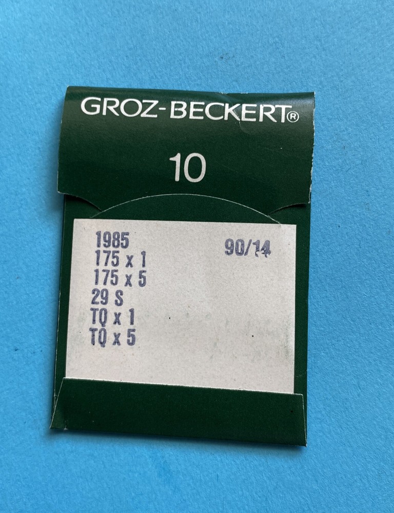 *NOS* 1985-90/14-GROZ-BECKERT-SEWING NEEDLE (PK. OF 10) FREE SHIPPING*