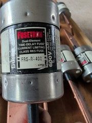 COOPER BUSSMANN FRS-R-400 FUSETRON 400A/600V All Test Good – Cosmetic Wear