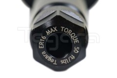 SHARS CNC CAT40 ER16 Collet Chuck Tool Holder 6″ Balanced G2.5 20K RPM Cert P[