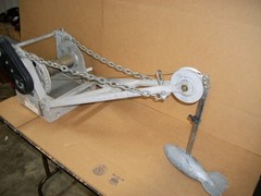 WILDCO ENVIRONMENTAL WINCH W/ COUNTER AND WEIGHT FOR GRABS TESTING 200 LB