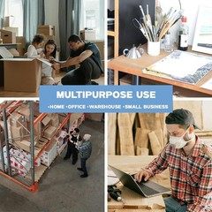 3″ Heavy Duty 2.7mil Clear Shipping Packing Moving Tape, 60 Yards Per Roll