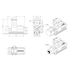 CNC 3018 Z-Axis Module Nema17 Stepper Motor Spindle Hole 52mm Sliding Table