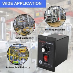 (500W)110VAC In 90V DC Output DC Motor Speed Controller Switch Forward Reverse