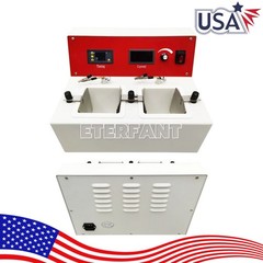 Dental Lab Electrolytic Polishing Machine Unit with Two Electrolytic Cells US