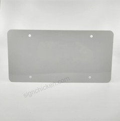 4 ROUND HOLE 6 X 12″ LICENSE PLATES, SUBLIMATION, SPECIAL ORDER .025″ THICK 50pc