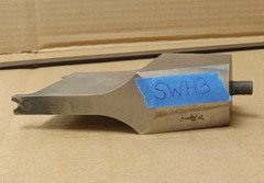 Sonic Welder Horn 3.5″ X 5.25″ X 1.5″ – Titanium, Tapped Mounting Hole