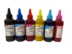600ml True Color Sublimation INK For EPSON 1400 ARTISAN 1430 – 6 colors