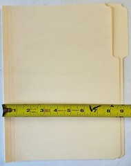 Oxford/Pendaflex Manila File Folders, 1/3 Cut Tabs, Letter Size, Custom Qty