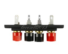 NEW Speaker Amplifier Chassis Terminal Output Four-Position Terminal Soundbox