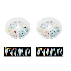 200 Pcs Dental Fiber Post Glass Quartz Teeth Restorative 1.2 1.4 1.6 1.8mm Posts