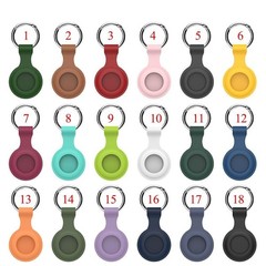 Premium Silicone Protective Case Cover Shield for Apple AirTag – 18 Colors – 2z