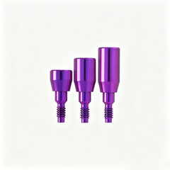 US 5Pcs Dental Healing Abutment for Osstem Hiossen Nobel Active Straumann ITI