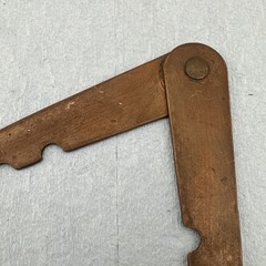 Vintage 6.5” Outside Leg Caliper – Copper With Brass