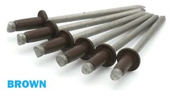 Pop Rivets 1/8″ Diameter #4 Painted Stainless Steel Blind Rivets – Select Color