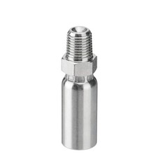 12 Pack 1/4″ Hydraulic Hose Fitting-1/4″ Hose X1/4 Inch NPTF Male Pipe Thread Hy