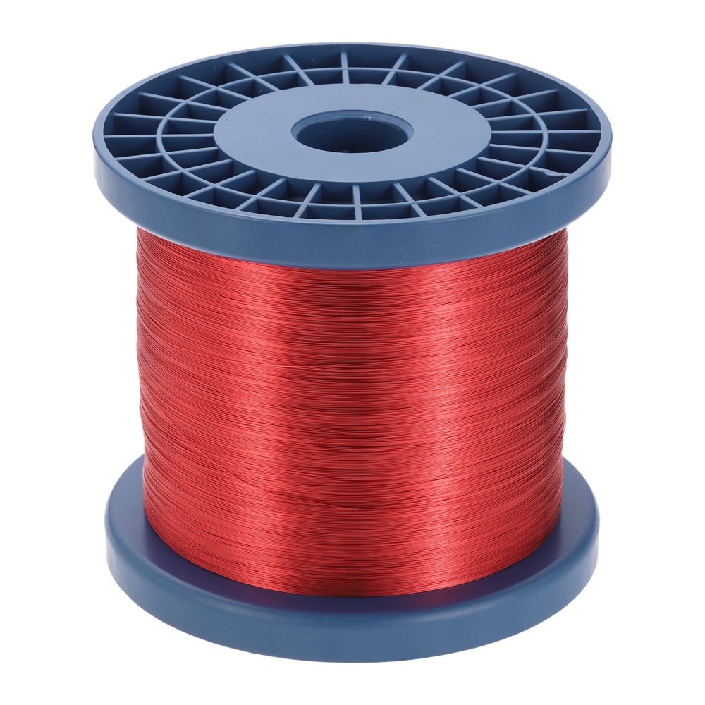 32 AWG Magnet Wire, 32 Gauge 48 oz Enameled Copper Wire, 155C(311F) Red