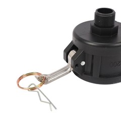 275 330 Gallon IBC Tote Water Tank Drain Adapter 2″Cam Lock Fit Garden Hose 3/4″