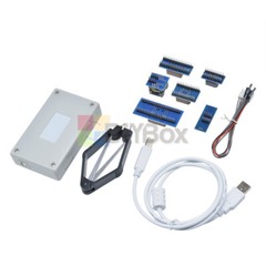 TL866II Plus Programmer TL866 USB EPROM EEPROM 7 Adapters Socket Extractor Suie