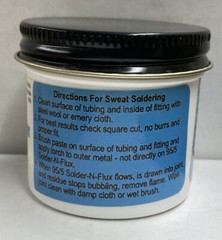 Black Swan 95/5 Solder-N-Flux Paste 3018 1/2lbs .277 Grams