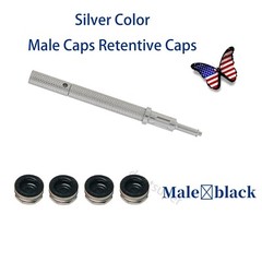 Universal Implant Core Tool Set Metal Housing Laboratory for Denture Cap