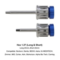 Universal Dental Implant Hand Manual Screwdriver Torque Wrench Ratchet 15-70Ncm