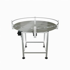 Stainless Steel Open Frame Accumulation Rotary Table -Made in USA- 24″ Diameter