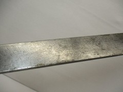 Hand Scraper with ” Scraped ” Finish Way Scraper 18″ Long w/ Handle Blunt End VG
