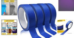 High-Quality No Residue Blue Painters Tape – Perfect for Indoor & Outdoor Use