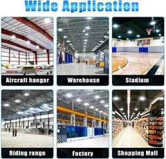 240W UFO LED High Bay Light Work Shop Warehouse Business & Industrial Lighting