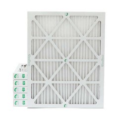 Glasfloss ZL 20x25x2 MERV 10 (FPR 7) Pleated Furnace Air Filters. 6 Pack