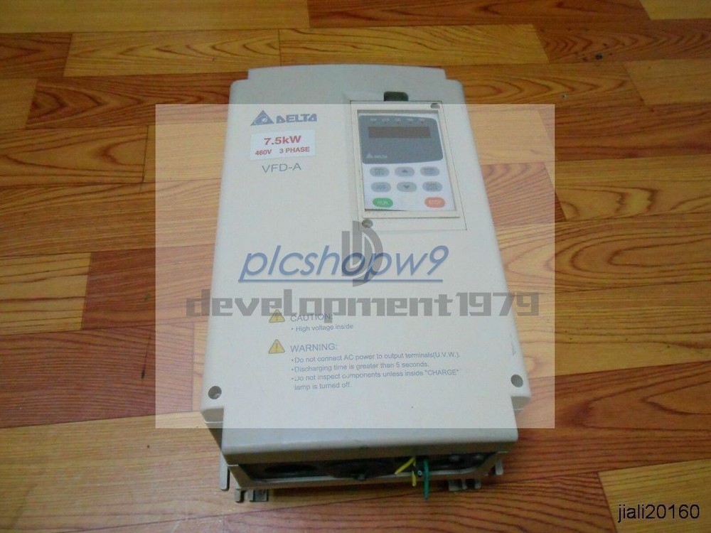 ONE USED Delta frequency converter VFD075A43B 7.5KW 380V