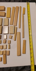 Hydlar Z End Cuts Various Sizes 5 1/2 Pounds of Materials in Lot