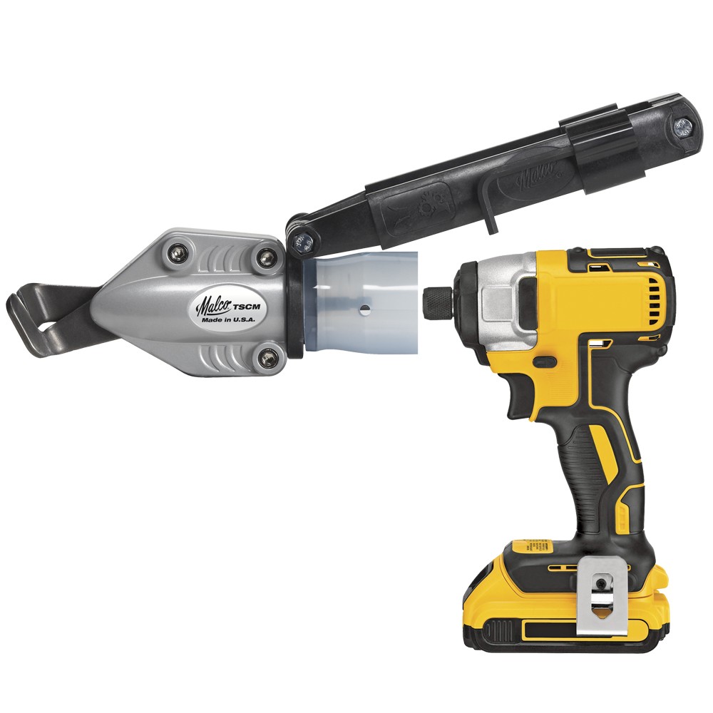 Malco TSCM Corrugated Metal Turbo Shear Attachment