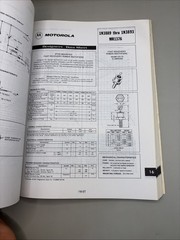 MOTOROLA Silicon Rectifier Manual 1980 Vintage Book