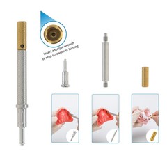 US Implant 2.4 lbs Overdenture Retention Caps Dental Locator Core Tool Universal