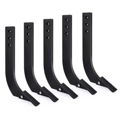 5 Pack Box Blade Ripper Shanks 1-1/2 in 16″ 3 Holes with Remove Scarifier Teeth
