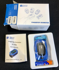 Creative Medical Pulse Oximeter PC-60B1 NEW w/ Batteries Fingertip