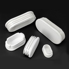 Oval Plastic End Caps For Tubing Bungs Inserts Blanking Plugs Furn. Feet Covers
