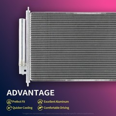 Condenser for Mercedes-Benz GL ML R Class 3.0 3.5 V6 4.6 5.5 6.2 6.3 V8 16450001