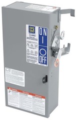 NIB – Square D – PQ3610G – Plug-In Fusible Disconnect Unit, 100A, 600V, 3 Pole