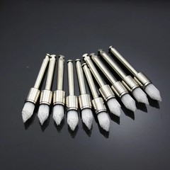 Dental Polishing Prophy Prophylaxis Brush Nylon RA Latch Type Bristle Flat/Taper