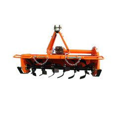 3 Point 45″ Rotary Tiller Attachment Fits Cat 1 Tractor PTO Driven Work 5″ Deep