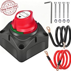 Battery Disconnect Switch Cut/Shut Off 275-1250Amp Marine Boat RV Camper 12V-48V